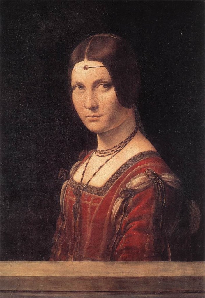 La Belle Ferronnière, Léonard de Vinci, Musée du Louvre