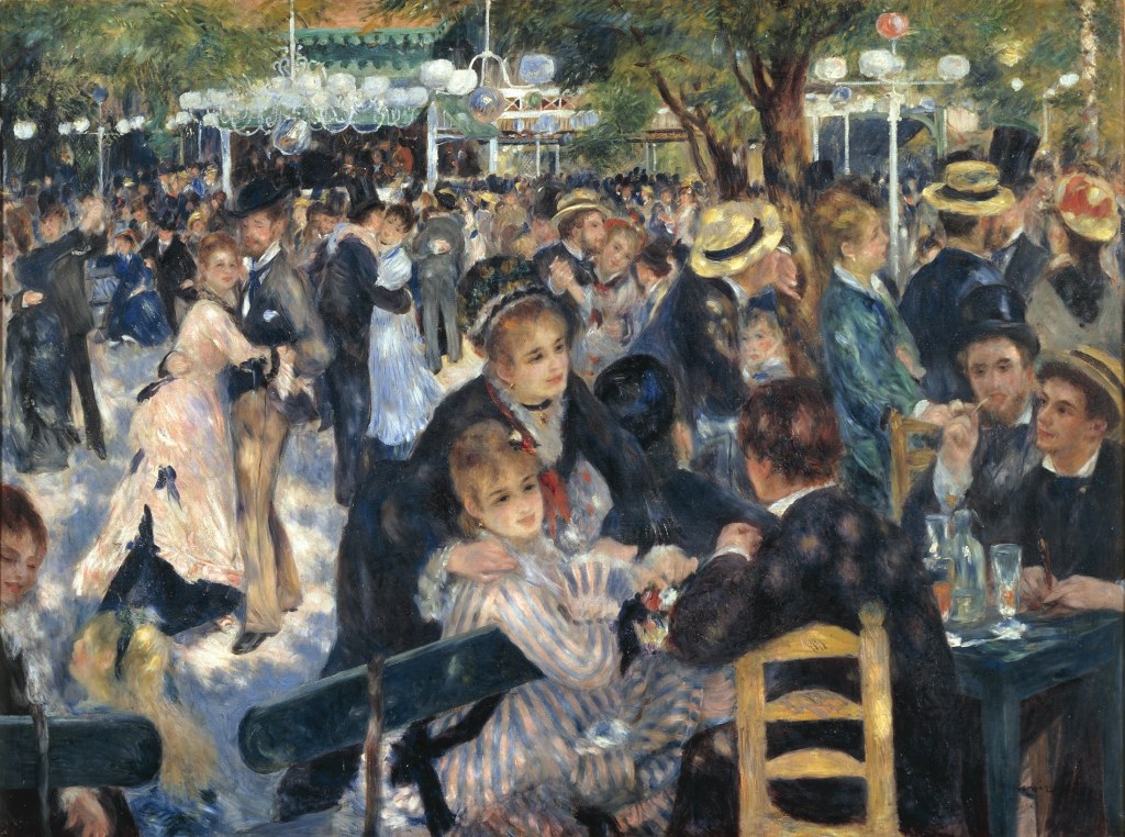 Bal du moulin de la Galette, Pierre-Auguste Renoir, Musée d'Orsay