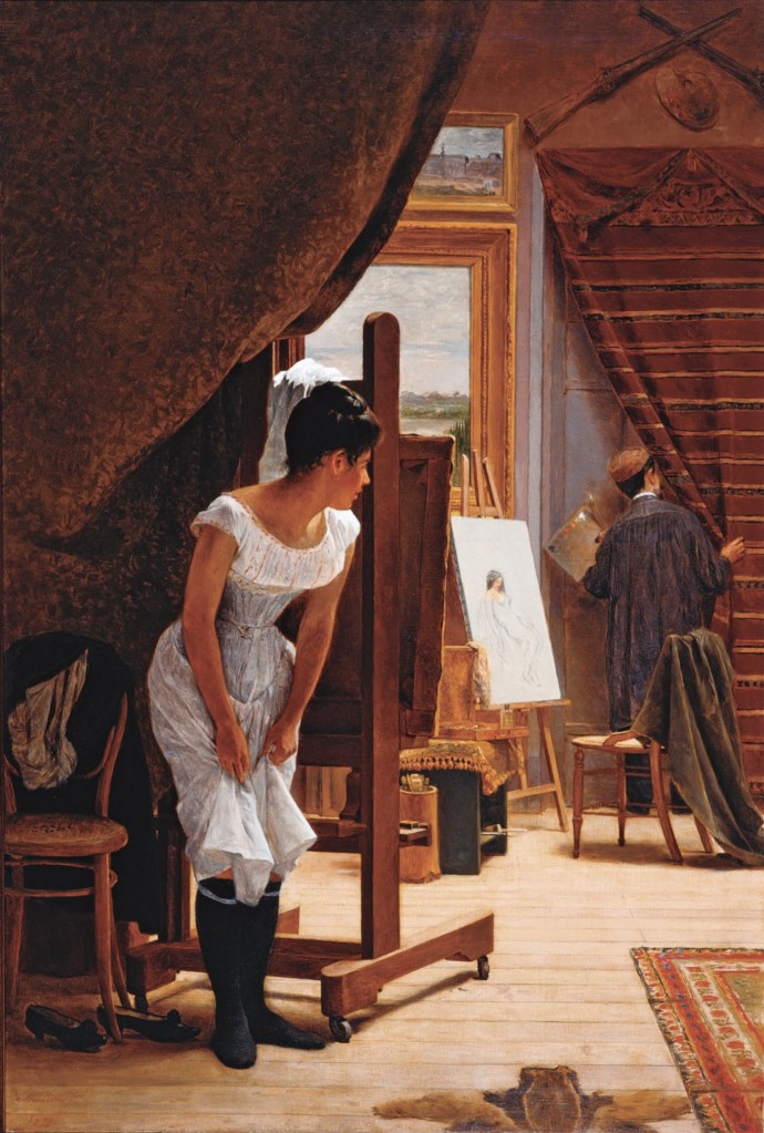 O Importuno, Almeida Júnior, Pinacoteca de São Paulo, 1898