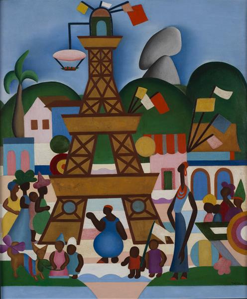 Carnaval em Madureira, Tarsila do Amaral, 1924