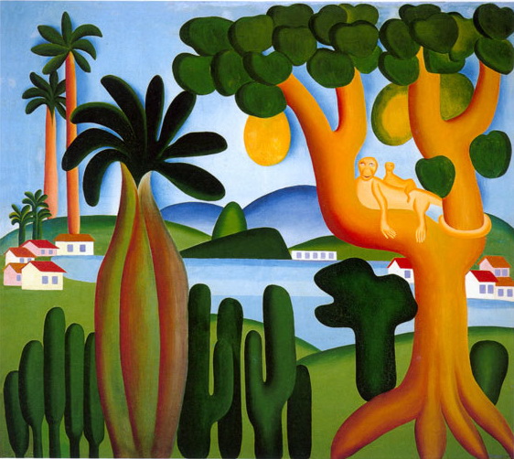 Cartão Postal, Tarsila do Amaral, 1929
