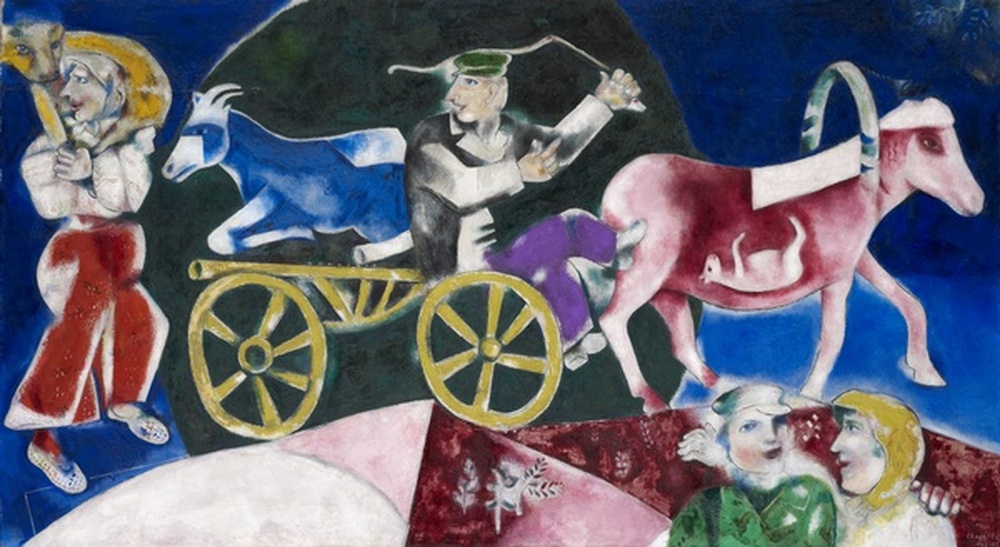 Le Marchand de bestiaux, Marc Chagall, Musée de Grenoble