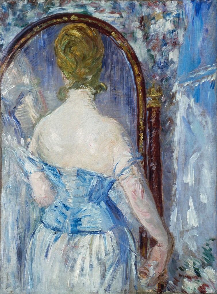 Devant la glace, Édouard Manet, Solomon R. Guggenheim Museum