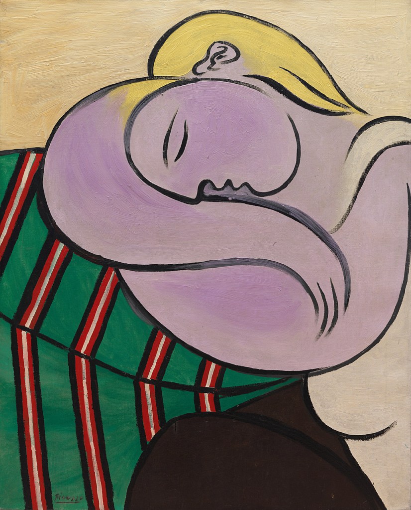 Femme aux cheveux jaunes, Pablo Picasso