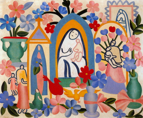 Religião Brasileira, Tarsila do Amaral, 1927