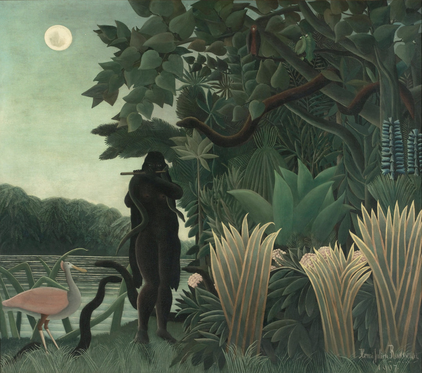 La Charmeuse de serpents, Henri Rousseau, Musée d'Orsay