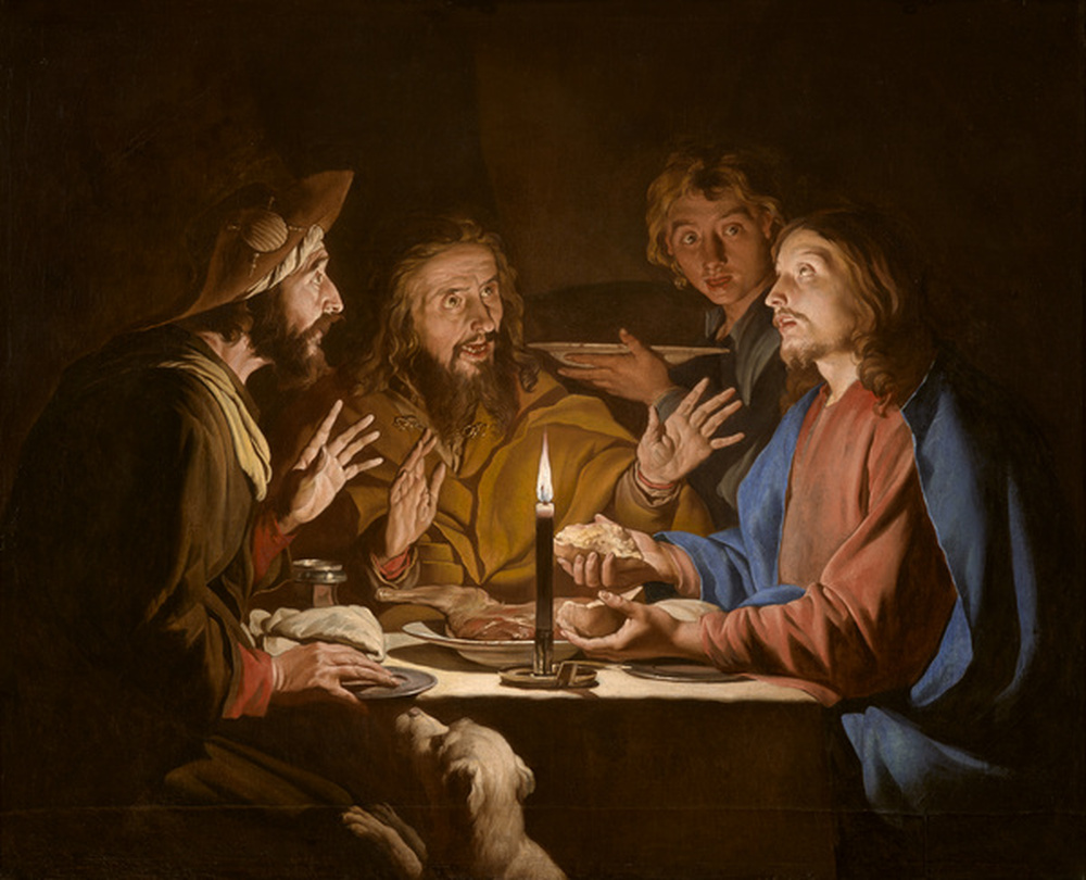 La Cène à Emmaüs, Matthias Stomer, Musée de Grenoble