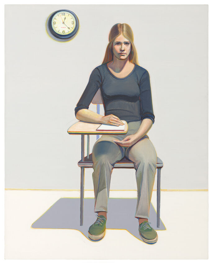 Student, Wayne Thiebaud