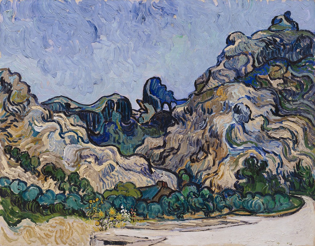 Montagnes à Saint-Rémy, Vincent van Gogh, Solomon R. Guggenheim Museum
