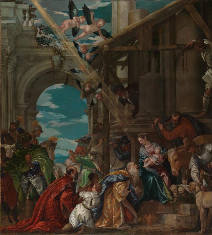 Adoration des rois mages, Paolo Véronèse, National Gallery
