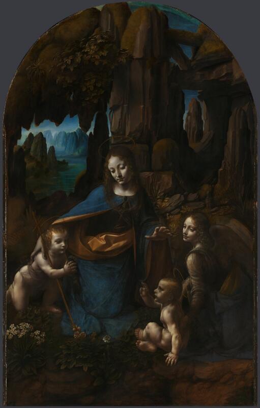 La Vierge aux rochers, Léonard de Vinci, National Gallery